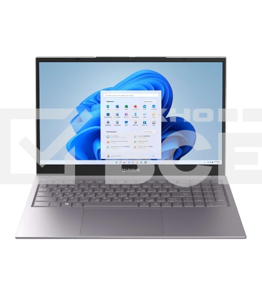 Ноутбук Irbis 15NBP3502 15.6' Core  i5-1155G7, 15.6'LCD 1920*1080 IPS, 8GB sodimm PCDDR4 3200mhz+256GB NVEM SSD, AX wifi6, Front camera: 2MP with cover, 5000mha battery, metal case, type-c charger, W11P