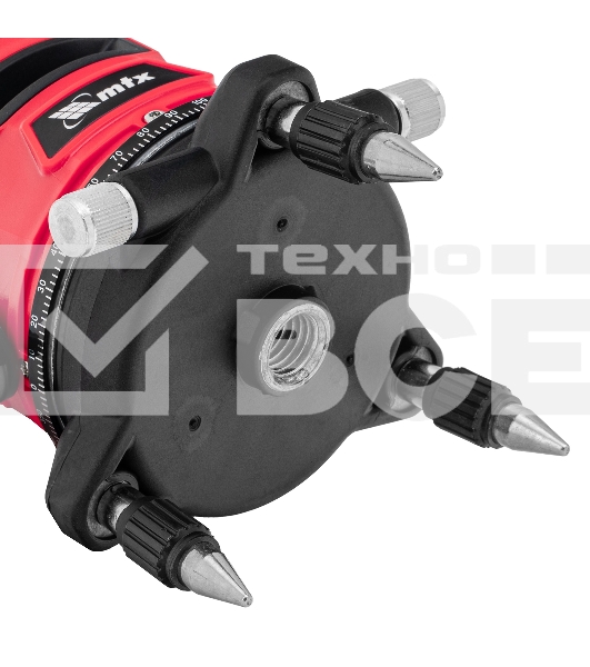 Лазерный уровень CRX-30G, 30 м, зеленый луч, батарейки, резьба 5/8