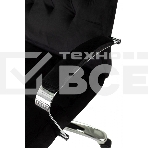 Кресло руководителя Бюрократ T-9928SL Fabric черный Italia Black, крестов. металл хром, фото11