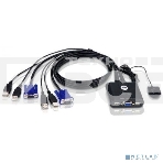 Переключатель ATEN 2-Port USB VGA Cable KVM Switch with Remote Port Selector, фото2