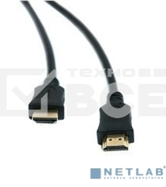 Кабель Proconnect Шнур HDMI - HDMI gold 3М с фильтрами (PE bag)
