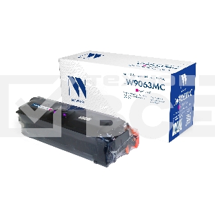 Картридж лазерный NVP совместимый NV-W9063MC Magenta для HP Color LaserJet E55040/ E57540 (12200k)