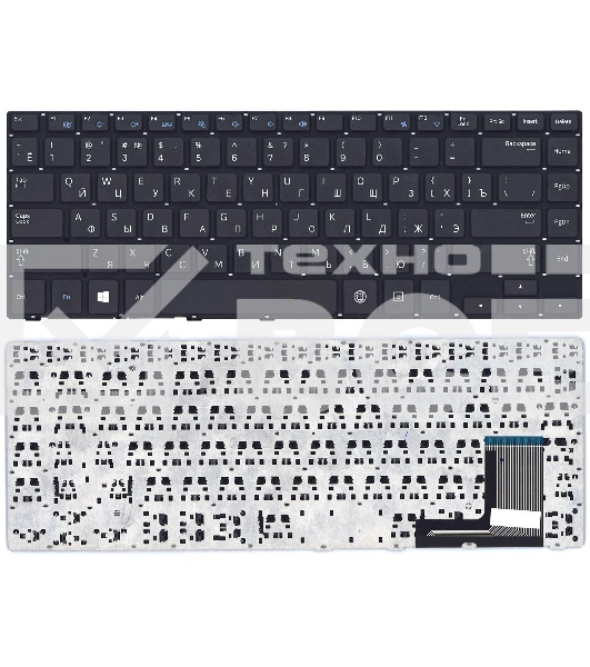 Клавиатура для ноутбука Samsung 470R4E BA59-03619C, черная
