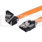 Кабель а/в GOPOWER Длина 0.5 м Разъёмы SATA (m)-SATA (m) Цвет черный / оранжевый 00-00029042, фото2