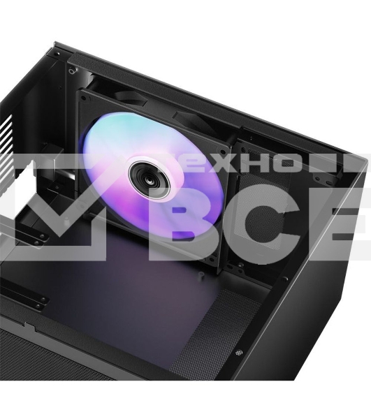 Компьютерный корпус JONSBO T8 PLUS Black без БП, боковые панели из закаленного стекла, mini-ITX, черный