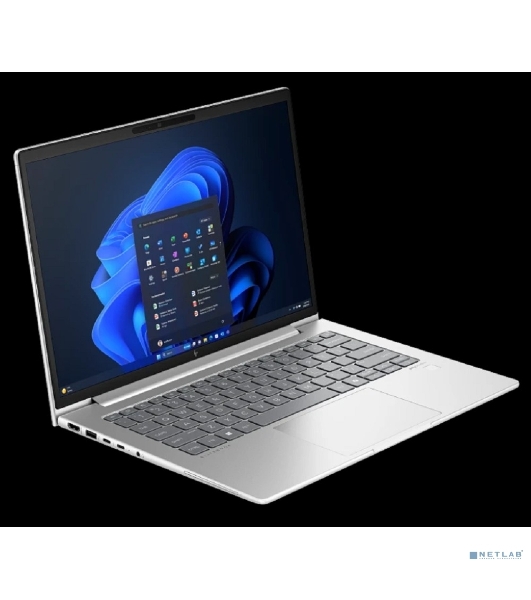 Ноутбук HP EliteBook 640 G11 14'(1920x1080)/Intel Core Ultra 5 125U(1.3Ghz)/16384Mb/512SSDGb/noDVD/Int:Intel Iris Xe Graphics/Cam/BT/WiFi/56WHr/war 1y/1.39kg/Pike Silver/DOS + EN Kbd