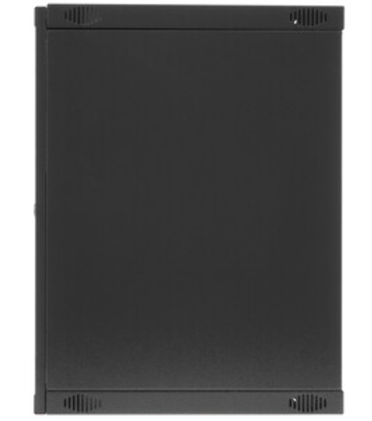 Шкаф настенный Lanmaster Next TWT-CBWNG-12U-6X4-BK 12U 550x450 мм пер. дв. стекл съемные бок. пан. 60 кг черный