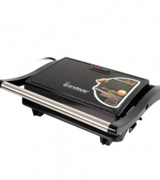 Гриль электрический Endever Grillmaster 113, черный