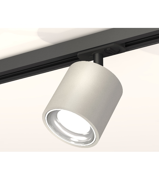 Светильник Ambrella light XT7533001 SGR/PSL/SBK серый песок/серебро полированное/черный песок MR16 GU5.3 (A2537, C7533, N7022)