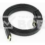 Кабель HDMI v.1.4 1.5м Flat плоский HDMI (m)/HDMI (m), фото2