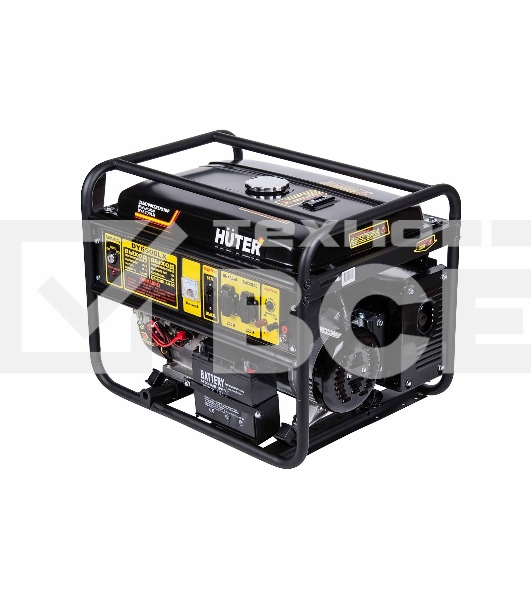 Электрогенератор бензиновый Huter DY6500LX, 5.5 кВт, 71 дБ, 89 кг