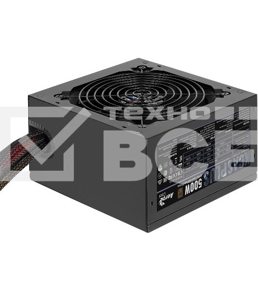 Блок питания Aerocool / Formula KCAS-500W, 500Вт, PLUS 80 PLUS Bronze, 120мм, черный