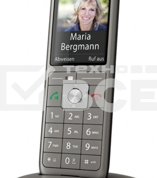 Дополнительная трубка Dect Gigaset CL660HX черный для CL660HX