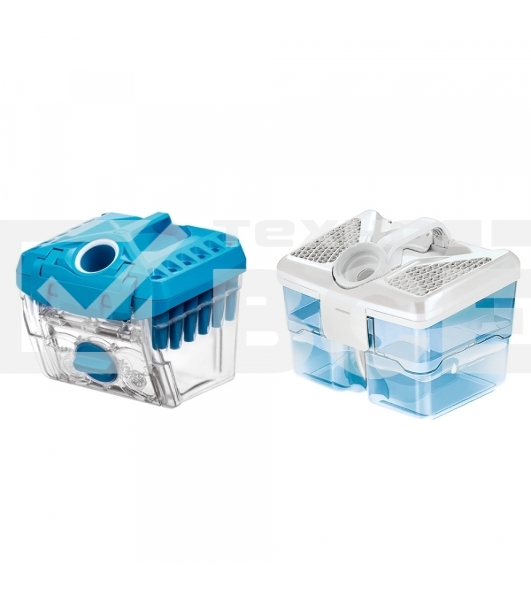 Пылесос Thomas DryBOX+AquaBOX Parkett белый/синий, 325/1700Вт, уборка сухая, пылесборник контейнер 2.6 л