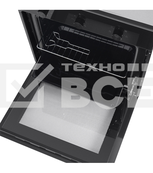 Духовой шкаф электрический Maunfeld EOEC.586B2 черный, встраиваемый
