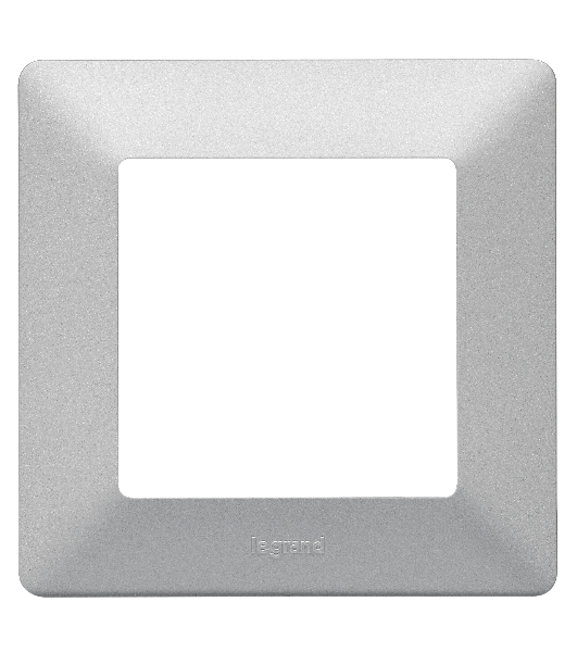 Рамка 'Алюминий'. 1-постовая универсальная Valena LIFE