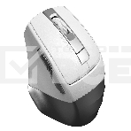 Мышь беспроводная A4Tech Fstyler FG35 серебристый/белый, 2000 dpi, радиоканал, USB, кнопки - 6, фото7