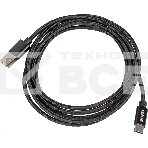 Кабель USB (m)-USB Type-C (m) 2м черный, фото3