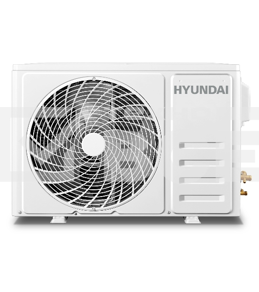 Кондиционер сплит-система Hyundai HAC-18/T-PRO 18000 BTU, 50 м², 27/43 дБ, охлаждение, обогрев, осушение, белый