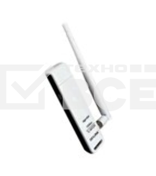 Адаптер TP-Link SOHO TL-WN722N 150Mbps High Gain Wireless N USB Adapter with Cradle, 1T1R, 2.4GHz, 802.11n/g/b, 1 detachable antenna