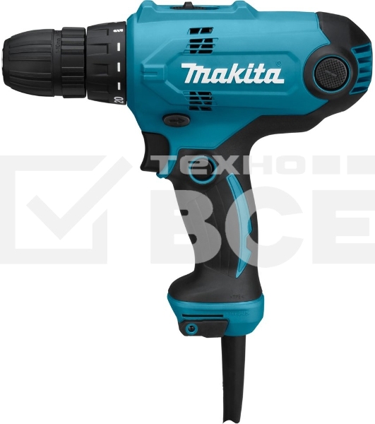 Дрель Makita DF0300 { 320Вт,БЗП-10мм,0-450\0-1500об\м,1.2кг,кор }