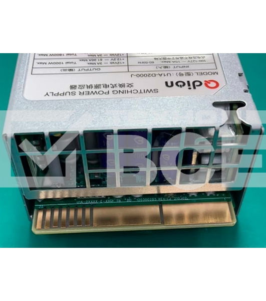 Серверный блок питания  Server power supply Qdion Model U1A-D2000-J P/N:99MAD12000I1170113 CRPS 1U Module 2000W Efficiency 94+, Gold Finger (option), Cable connector: C14