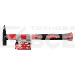 Молоток слесарный Matrix ''optimal'', 100 г, фибергласовая обрезиненная рукоятка, квадратный боек, фото 1