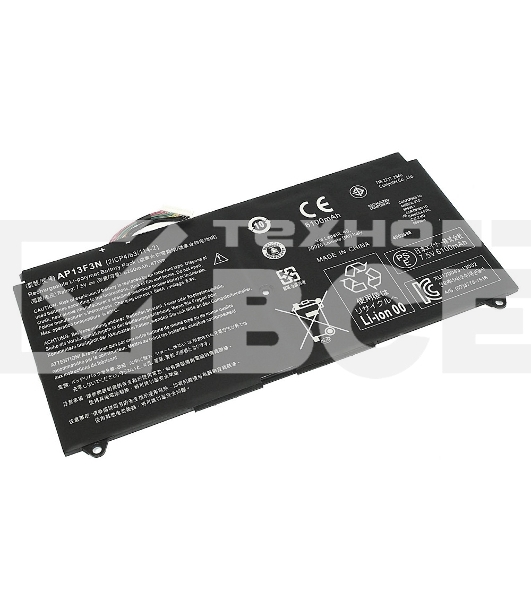 Аккумуляторная батарея для ноутбука Acer Aspire S7-392 7.5V 6250mAh