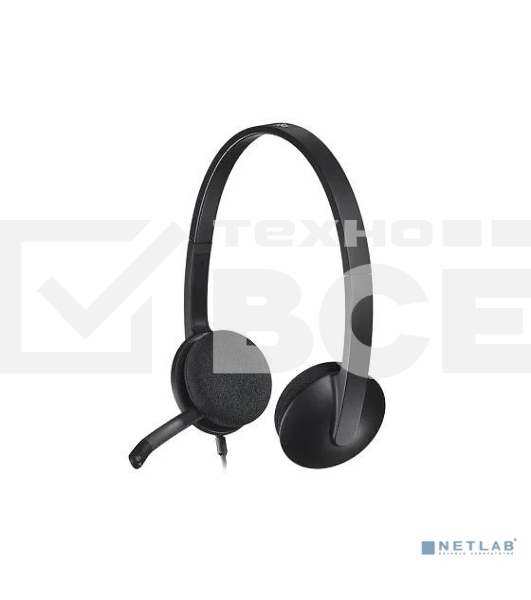Гарнитура Logitech Headset H340 USB graphite