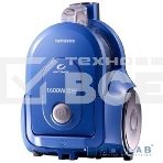 Пылесос Samsung VCC4326S3A синий/черный, 350/1600 Вт, уборка сухая, пылесборник контейнер 1.3 л, фото10