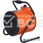 Тепловые пушки Электрокалорифер PATRIOT PT-R 3 633307260 {Мощн. по ступеням 1.5/3.0 кВт, 220В, шнур с евровилкой, поток воздуха 420м3/час, вес 3,5кг}, фото2