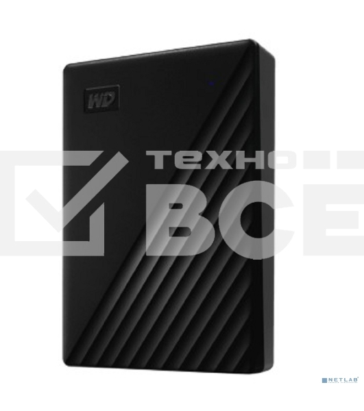 Внешний жесткий диск Western Digital Original USB 3.0 4Tb WDBPKJ0040BBK-WESN My Passport 2.5