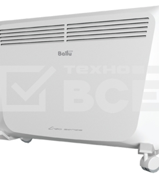 Конвектор Ballu Enzo BEC/EZMR-500 белый, 500 Вт, 8 м2, термостат