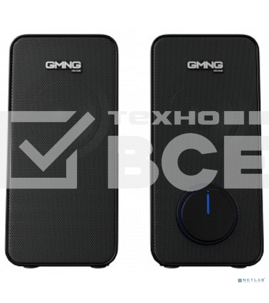 Акустическая система Oklick/Оклик GMNG OK-175 2.0 черный 10Вт