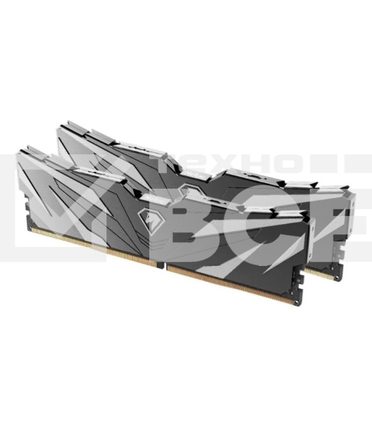 Оперативная память Netac Shadow II, DDR5, 32GB (2x16GB), 5600 MHz, CL46, DIMM, с радиатором, RGB, черный