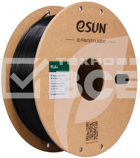 Пластик для принтера 3D Esun PLA+175B1P1 PLA+ 1кг L1.75м 1цв.