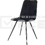 Стул для дома Бюрократ CH-K1_4 комплект 4 шт черный Holland 75 металл черный на ножках (CH-K1_1/HL75_4), фото5