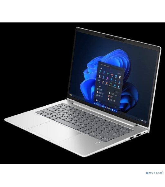 Ноутбук HP EliteBook 640 G11 14'(1920x1080)/Intel Core Ultra 5 125U(1.3Ghz)/16384Mb/512SSDGb/noDVD/Int:Intel Iris Xe Graphics/Cam/BT/WiFi/56WHr/war 1y/1.39kg/Pike Silver/DOS + EN Kbd