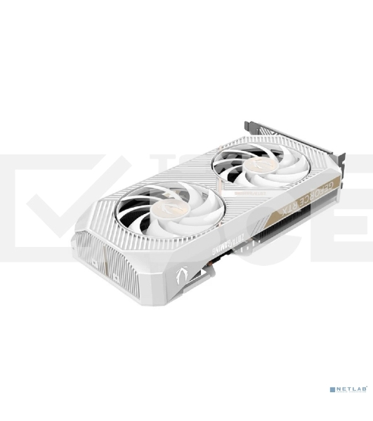 Видеокарта ZOTAC GAMING GeForce RTX 5070 Twin Edge OC White Edition 12Gb DDR7 192 bit 2165/2542 MHz 3*DP/HDMI 2*FAN (ZT-B50700Q-10P) RTL
