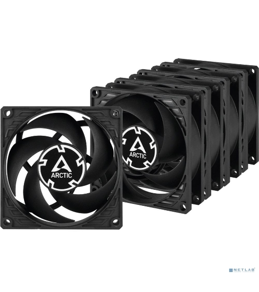 Вентилятор для корпуса ARCTIC P8 Value Pack (черный/черный) (5pc) (ACFAN00153A)