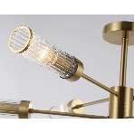 Люстра Ambrella light LH55161/6 BS/CL латунь/прозрачный E14/6 max 40W D830*330, фото5