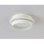 Светильник Ambrella light TN5383 SWH/FR белый песок/белый матовый GX53 IP44 D105*40, фото 1