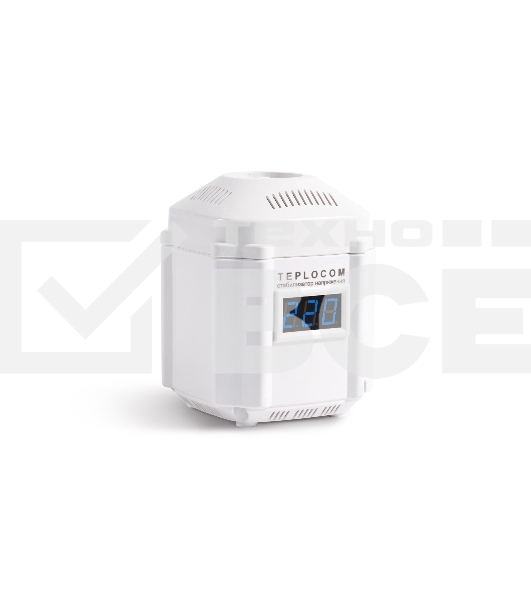 Стабилизатор напряжения TEPLOCOM ST – 222/500-И индикация Бастион 557