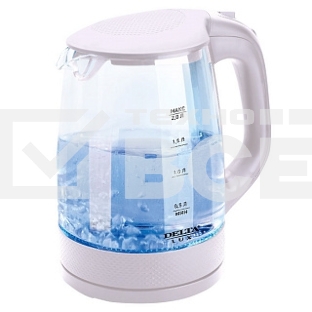 Чайник Delta LUX DL-1058W белый
