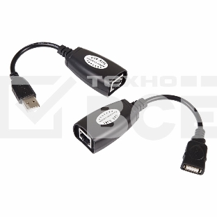USB удлинитель по витой паре (8p8c) Rexant