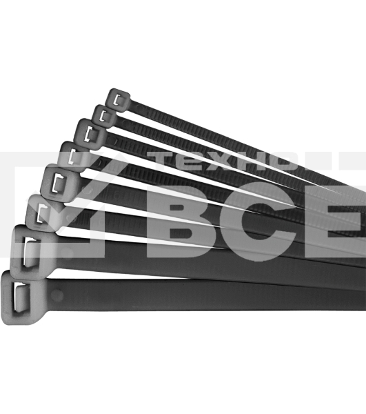 Хомут кабельный Navigator NCT-025-150-100/BL 2.5х150 нейл. черный (уп.100шт)