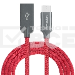Кабель Crown USB - USB Type-C CMCU-3132C red, фото 1