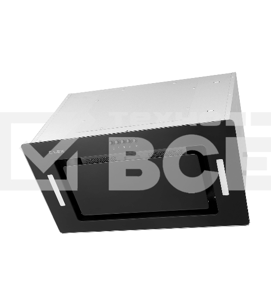 Вытяжка встраиваемая LEX GS Bloc G 600 BL черный управление: кнопочное (1 мотор)