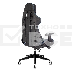 Кресло игровое Бюрократ VIKING 4 AERO BLUE черный/синий, искусст.кожа/ткань, две подушки, фото7