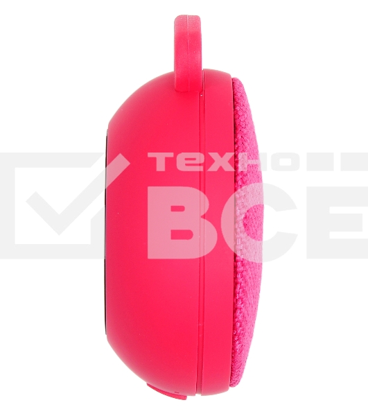 Колонка портативная Hyundai H-PAC150 красный 3W 1.0 BT/3.5Jack/USB 10м 300mAh